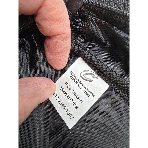 Cavs Backpack With Logo & Drug Mart Patch In Black & Red - Picture 7 of 7